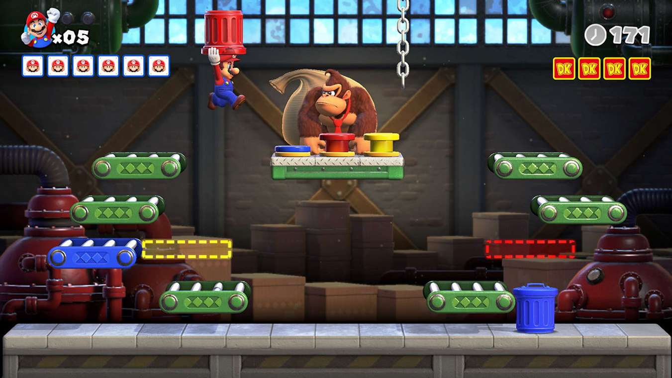 screenshot_4_Mario vs Donkey Kong: A Nostalgic Battle of Wits