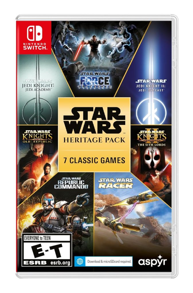 Unlock Star Wars Heritage Pack on Switch – 4.8-Star Value!