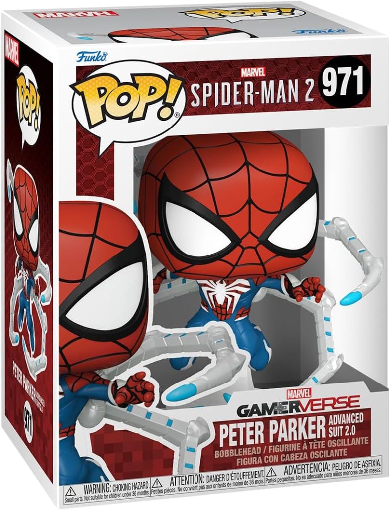 Funko POP Games: Spider-Man 2 Peter Parker Advanced Suit 2.0