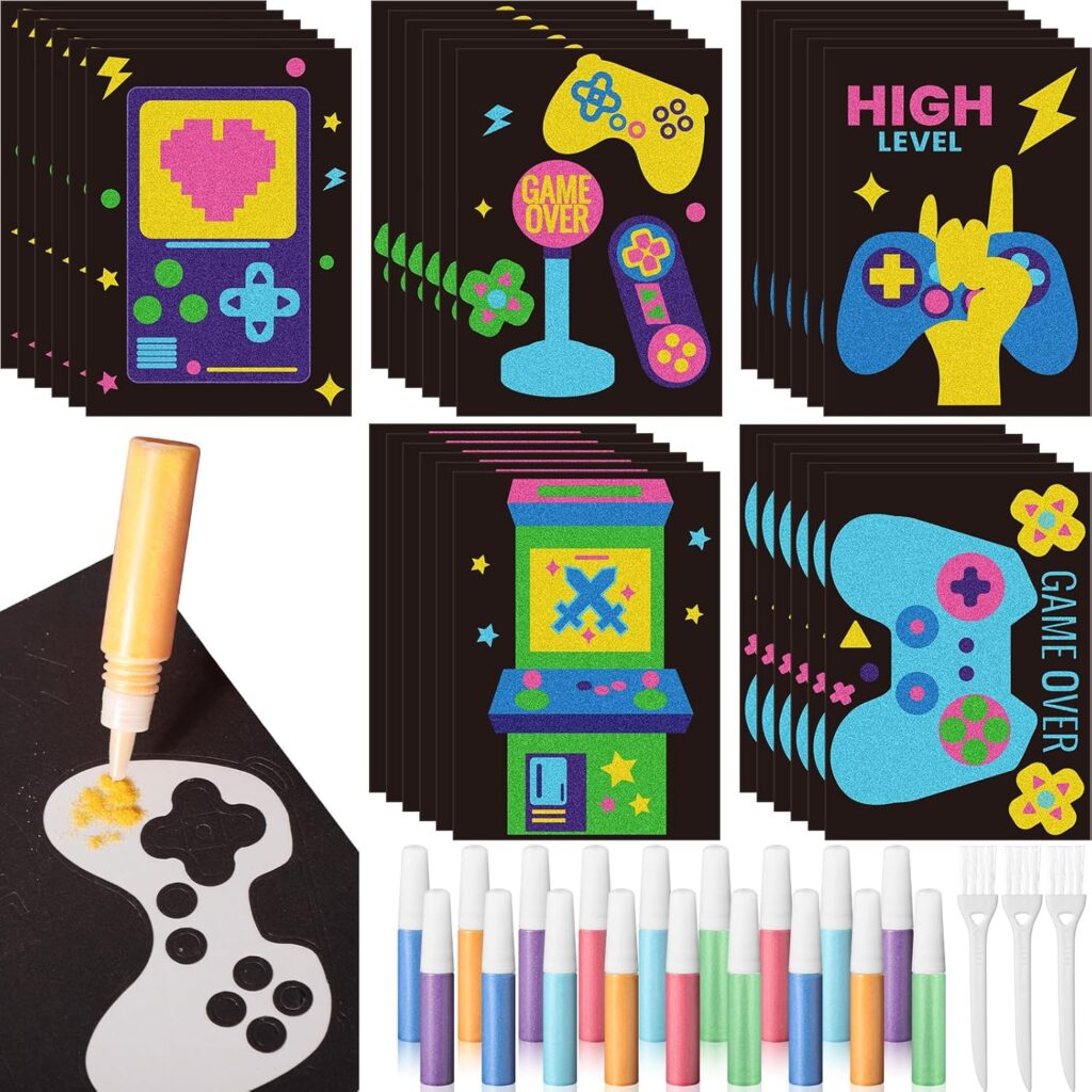 30-Set Video Game Sand Art Kits — Party Loot